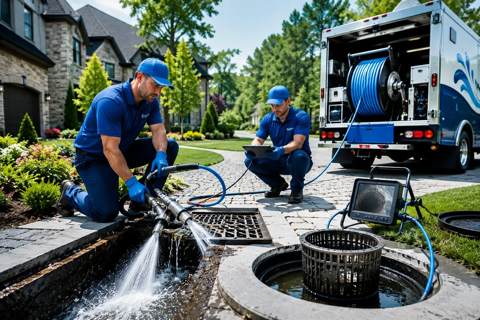 Local outdoor drain cleaning professionals in Helm, CA